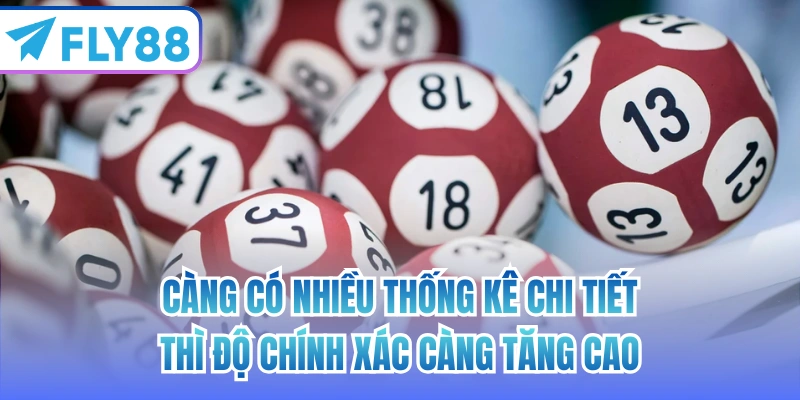 Càng có nhiều thống kê chi tiết thì độ chính xác càng tăng cao
